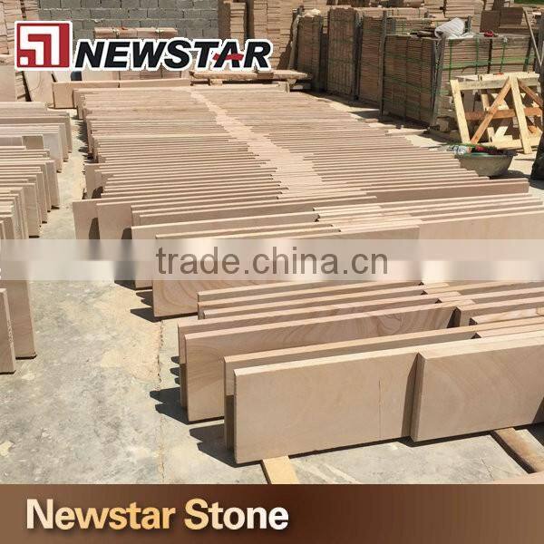 Wooden sandstone wall cladding sanstone tile