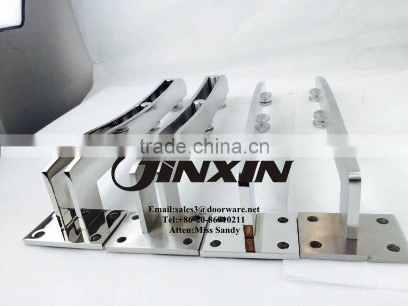 2016 New Design Side Mounted Short Glass Post