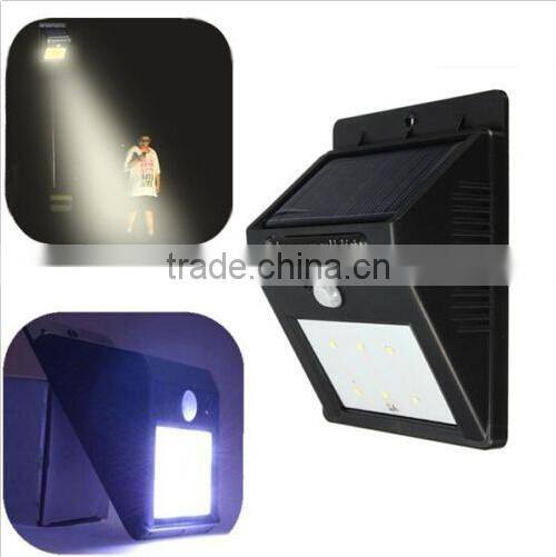12LED Outdoor Wireless Solar Energy Powered Motion Sensor led light for Patio,yard,