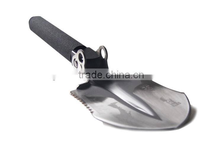 Bushcraft Survival Shovel Survival Knife Camping Knife Folding 2015 Tactical Spade Camping Hiking Shovel Wooden Shovel