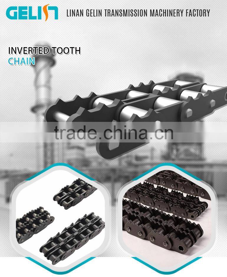 OEM tooth chain lumber conveyor chain sharp top chain