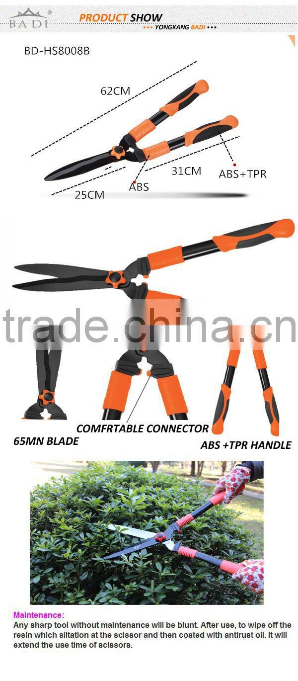 BD-HS008B Drop Forged straight pruning Hedge shears