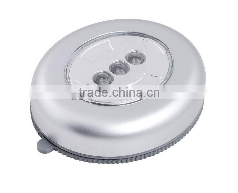 3 LED aaa battery touch lamp light