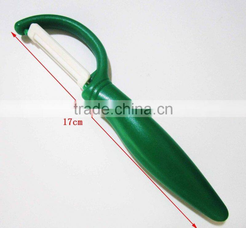 High Quality Kitchenware Green Color Ceramic Orange Peeler