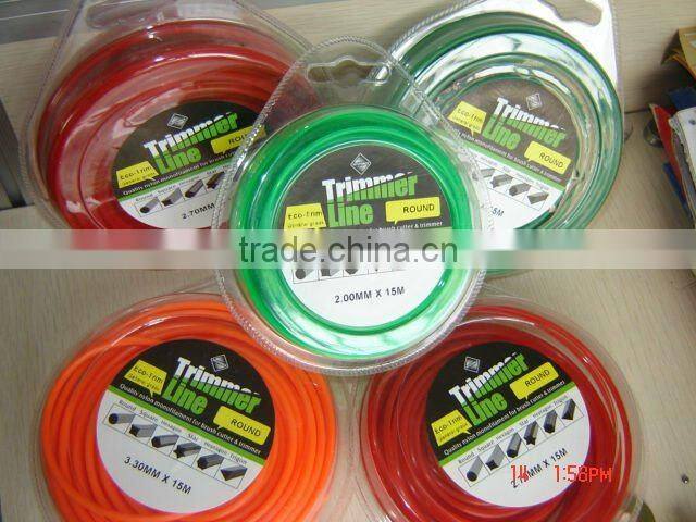 head card nylon monofilament trimmer line