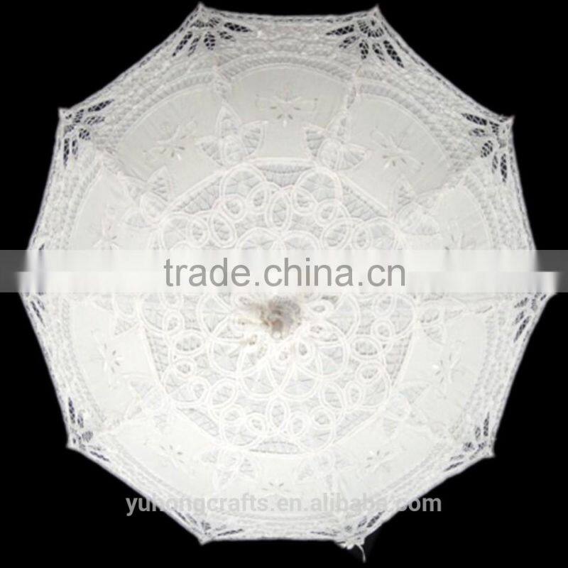 Lace parasol craft umbrella for gift