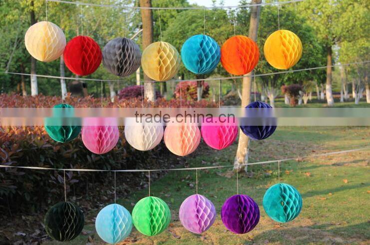 DIY Tissue Paper Honeycomb Balls Wedding Party Decoration Honeycomb Ball