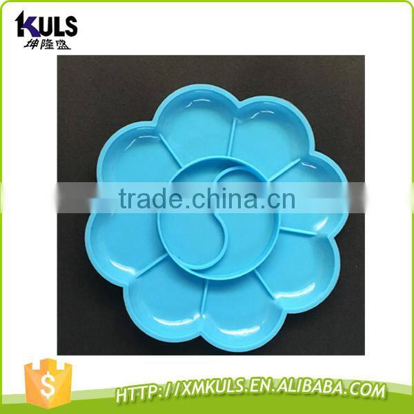 Painting quincunx plastic multi-function paint palette mix palette paint plastic