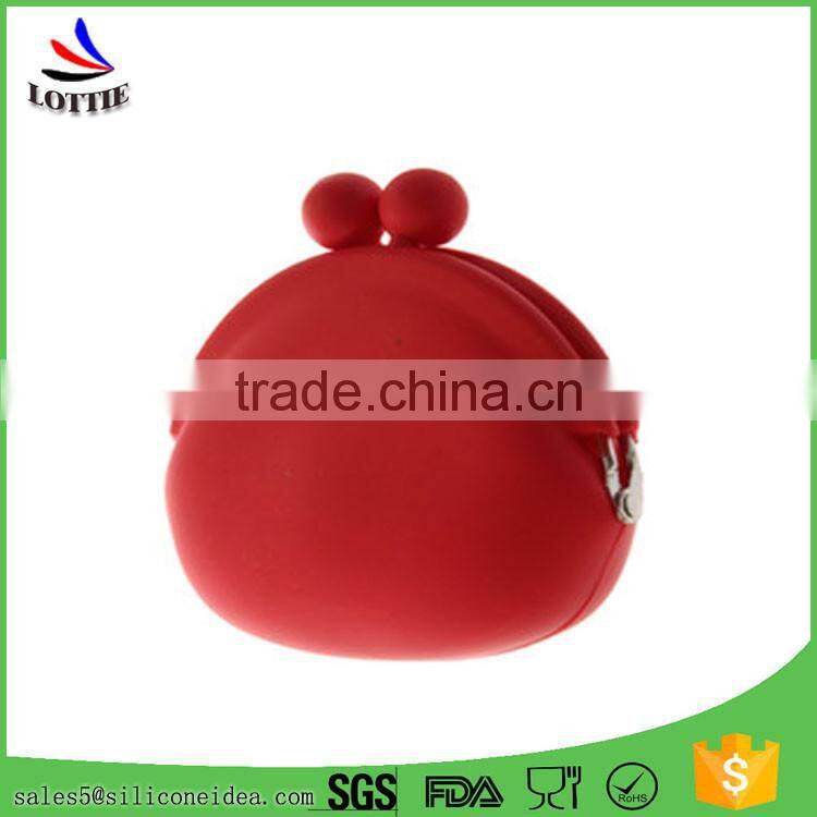 New design Fashion mini Coin Purse cute silicone bag coin bag