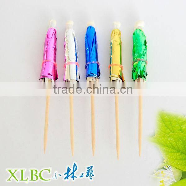 Halloween party names Decorative parasol toothpicks in aluminium paper