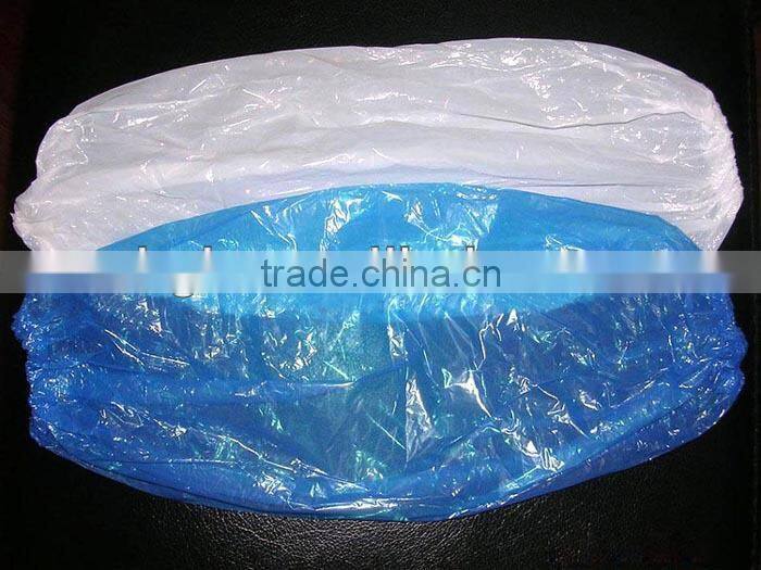 medical sleeve cover,disposable ldpe sleeve cover 40*20cm,sleeve cover waterproof with elastic