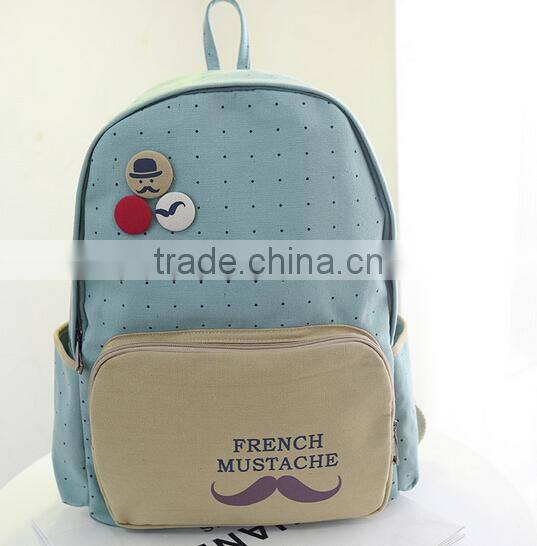 2015 new style ladies fancy backpack
