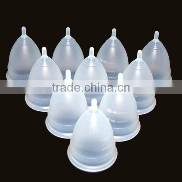 New Arrived LFGB and FDA approved medical grade new menstrual cup manufactuer