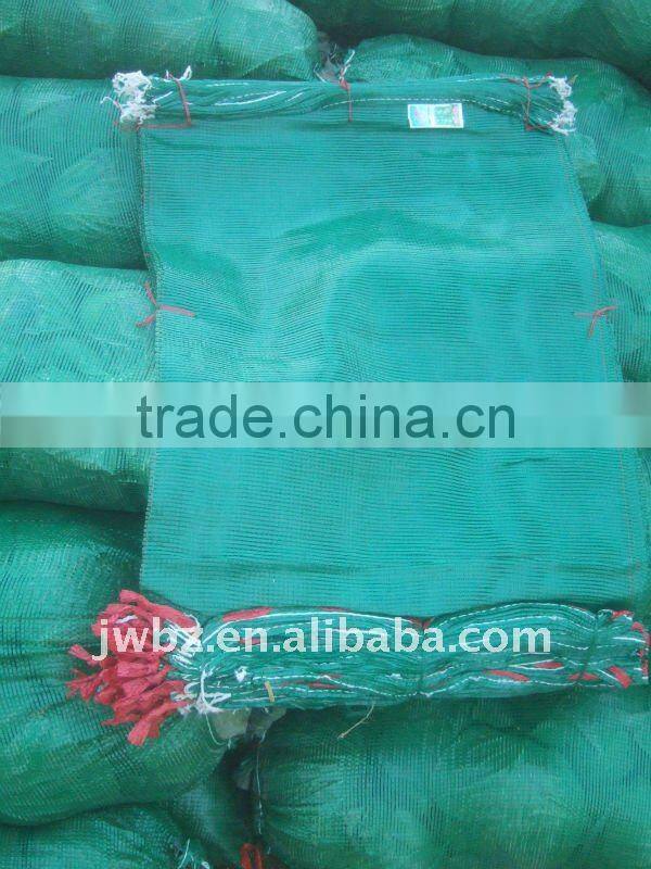 Customized plastic mesh bag by South America