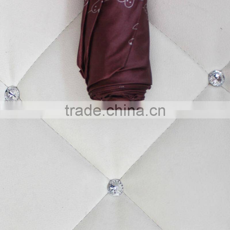 3 Fold auto open and close promotional umbrella umbrella