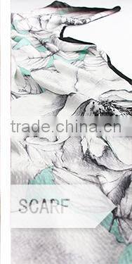 Custom characteristic sharks digital printed silk men's ties