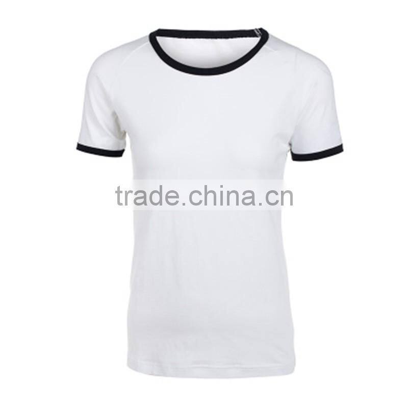 Fashion create your own cotton spandex t shirt