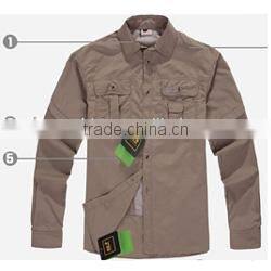 Luxury mens italian shirts contrast collar cuff double collar dress shirts