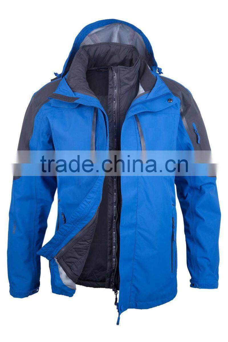 Wholesale Custom 3 in 1 jacket men clothing jacket