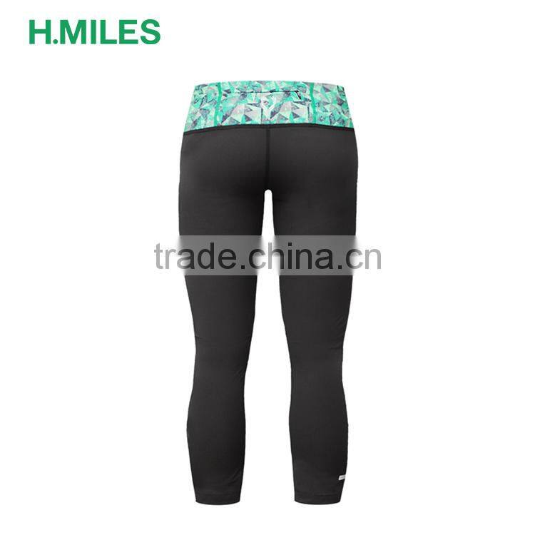 Comfortable long length pant workout ladies yoga compression pants