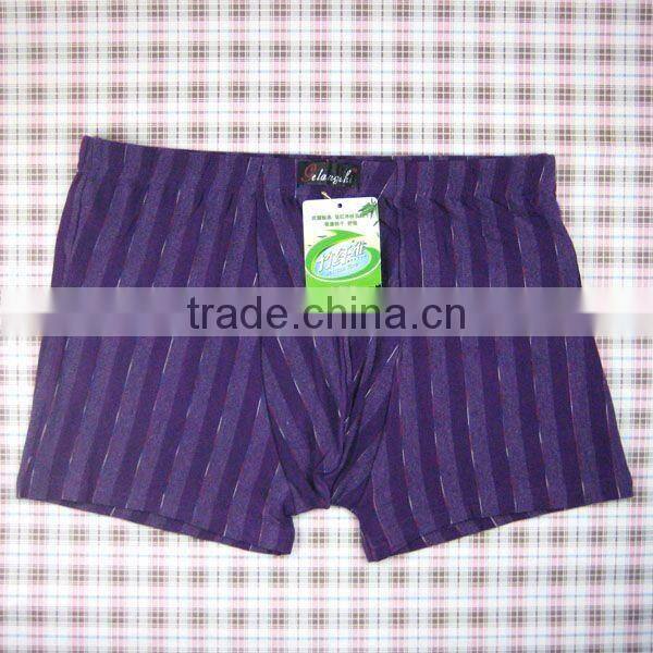 men's stripe boxer, high quality underwear