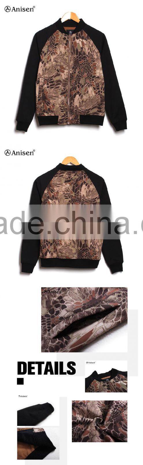 alibaba china fashion style camo men hunting bomber jacket