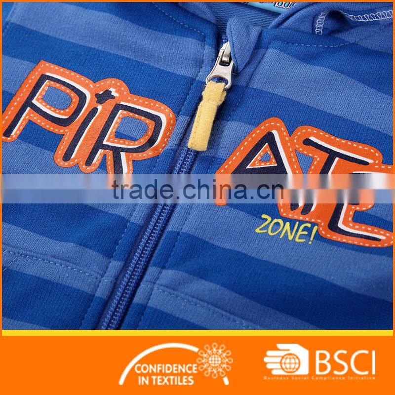 Navy Blue Baby Boys Printed Three Pcs Clothing Sets