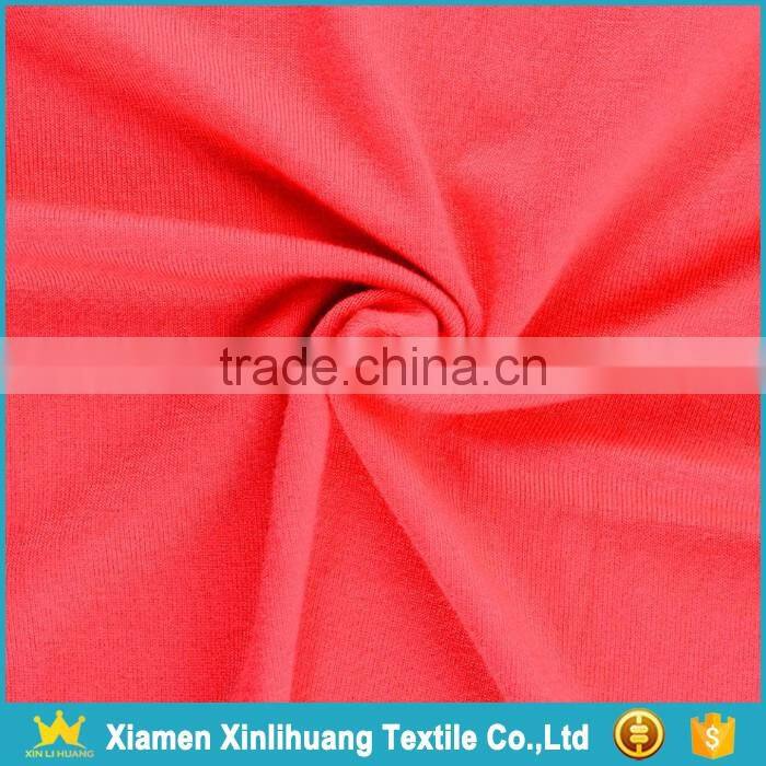 Top Quality 95% Rayon 5% Spandex Blend Knit Jersey Fabric for Dress