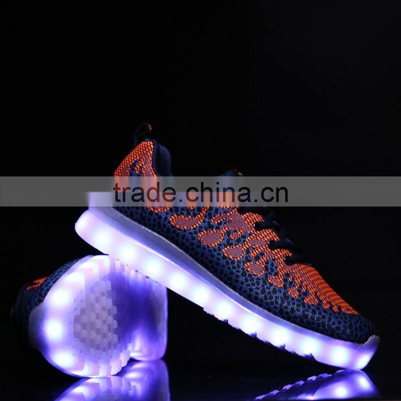 HFS1638 battery operated led light specific factory fashion shoes for boys