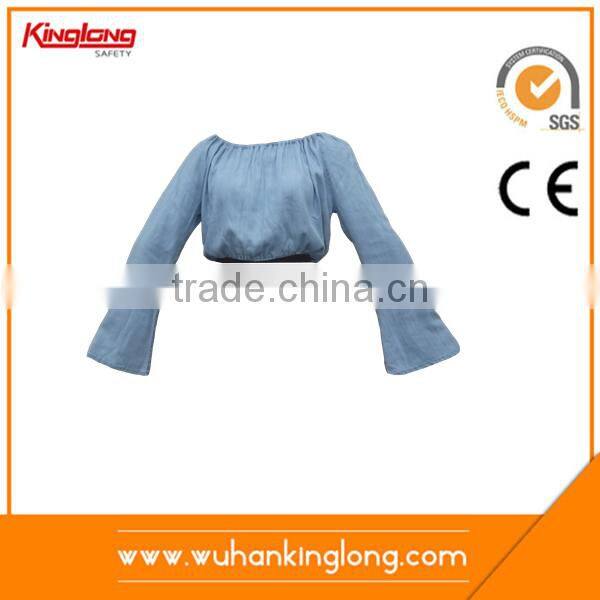 2017 Women new model shirts denim shirt casual shirts