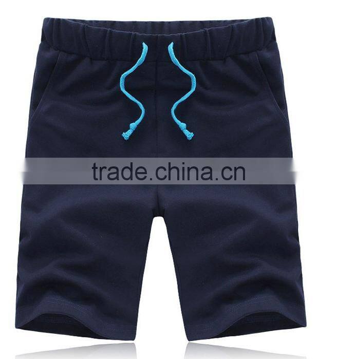 Wholesale Men's Blank Casual fashional comfortable quick dry pants 100%Cotton Trousers in summer