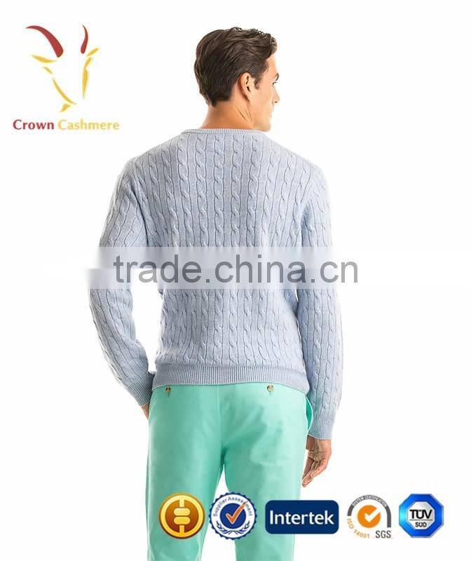 Factory Men's Blend Popular Cashmere Sweaters Best Quality