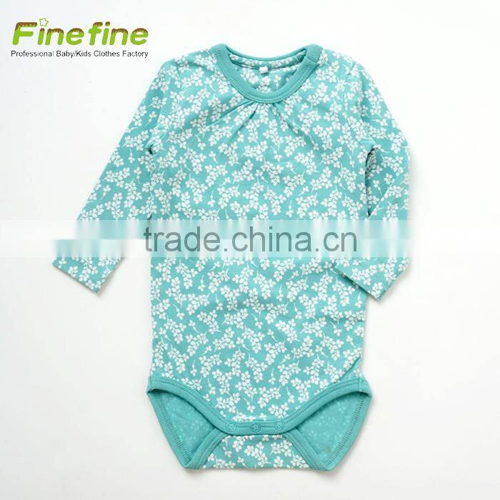 Long Sleeve Baby Clothes Winter Cotton Fall Plain Baby Rompers