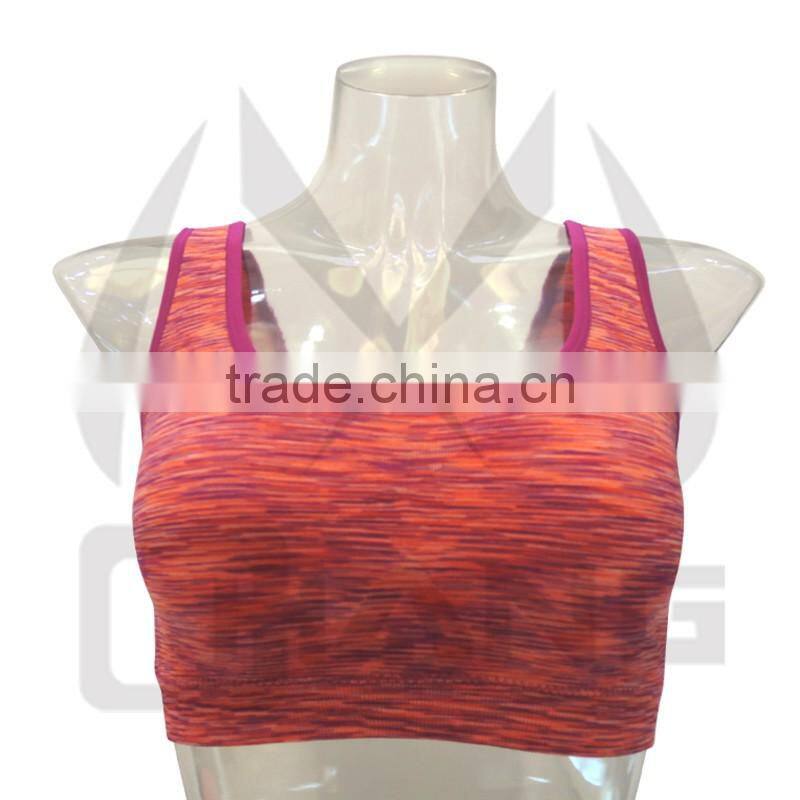 Factory supply sexy ladies bra underwear sports wear seamless bra for women