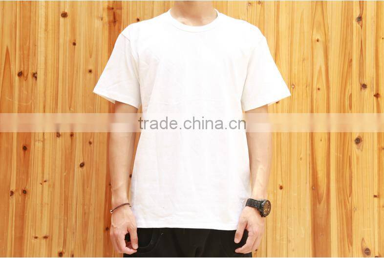 China whoelsale cheap bulk blank t-shirts pure cotton 180gsm