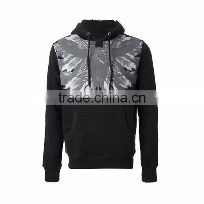 Blank high quality hoodies/wholesale plain hoodies