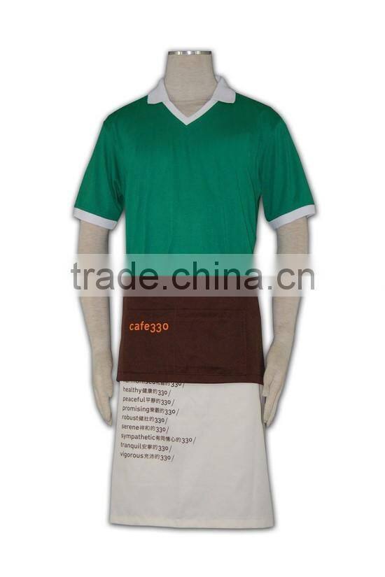 Wholesale Promotional Factory Price customized cotton ladies aprons sale