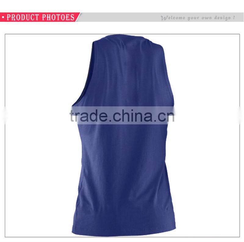Wholesale Muscle Bodybuilding Gym Blank Workout Mens Vest Singlet