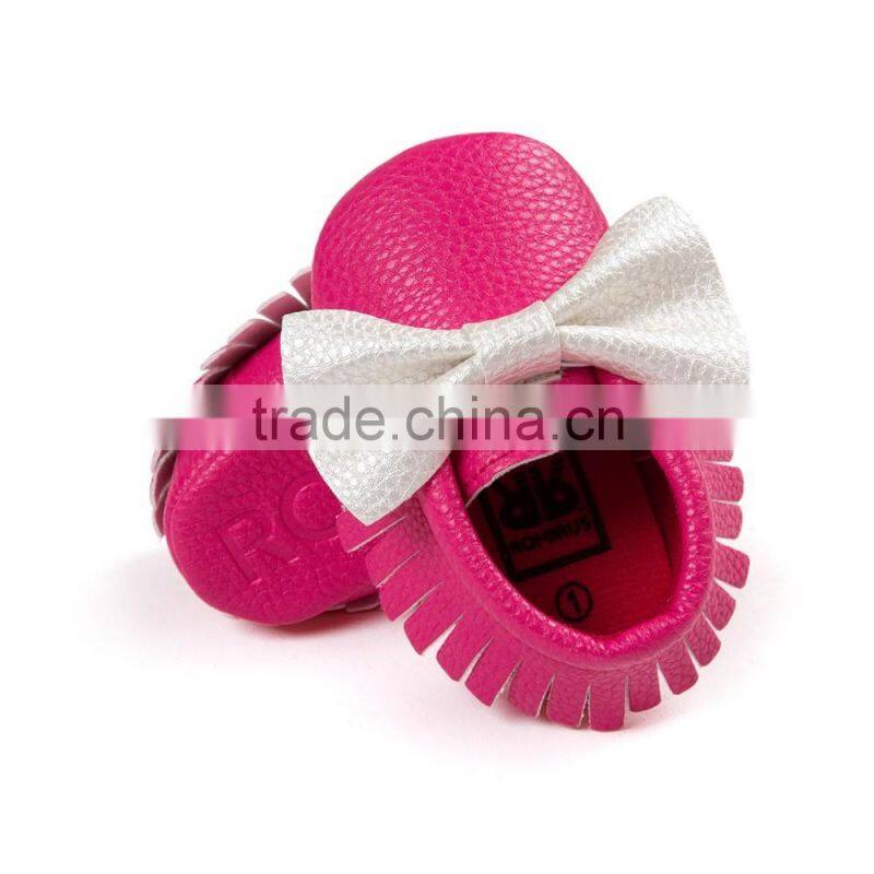 2 colors matching Pu baby moccasin, colored moccasins
