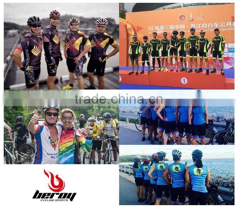 BEROY Cycling Custom Jersey with Short Sleeves, Wholesale Cycling Kits