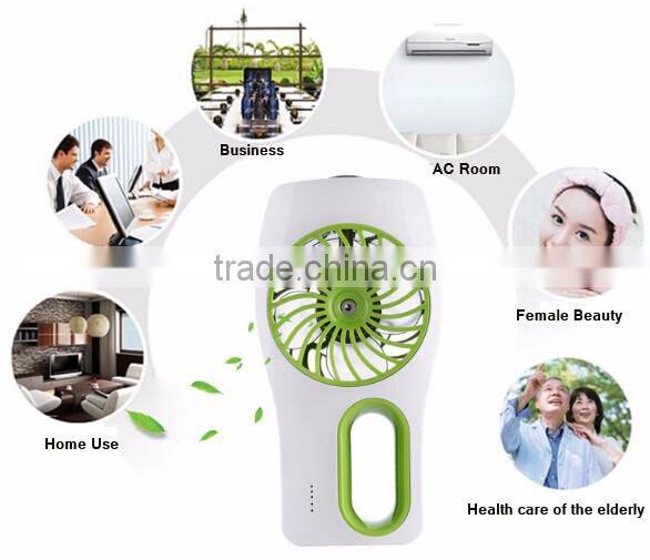 Usb Rechargeable Humidifier Water Spray Beauty Replenishment Fan