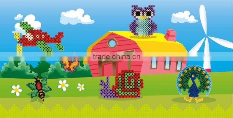 2017 Diyfashion 5mm 36Colors perler Fuse Beads box set of Diy Educational toys for kids