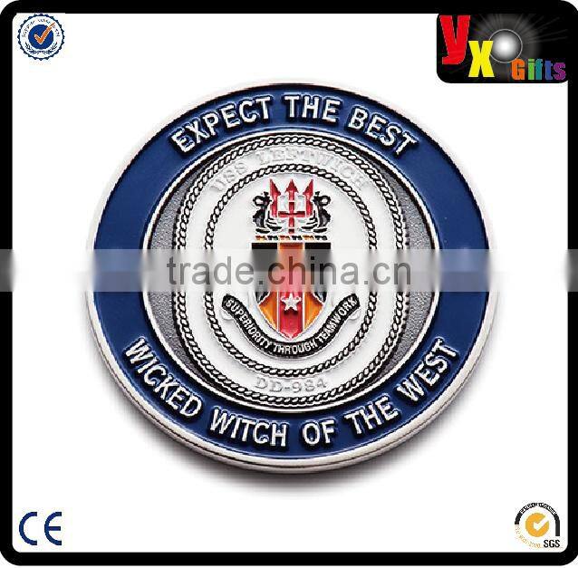 home decor/2014 Manufactory production dragon metal souvenir coin