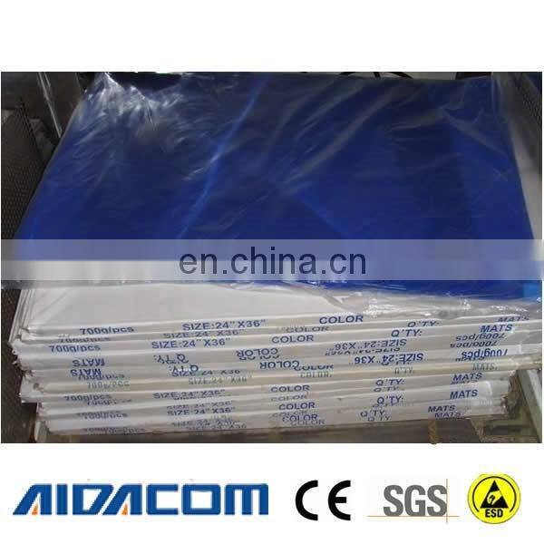 With ANTI-UV Cleanroom mat, 30layers Disposable Clean room sticky mat