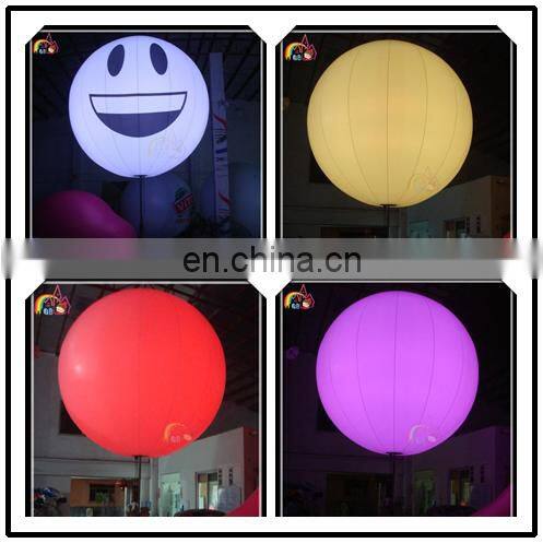 2016 New Product Inflatable LED Finger Flashlight Tripod Balloon For Band Show Decoration