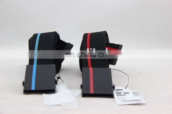 Canvas Belt With Full Printing Leather Belt No Buckle