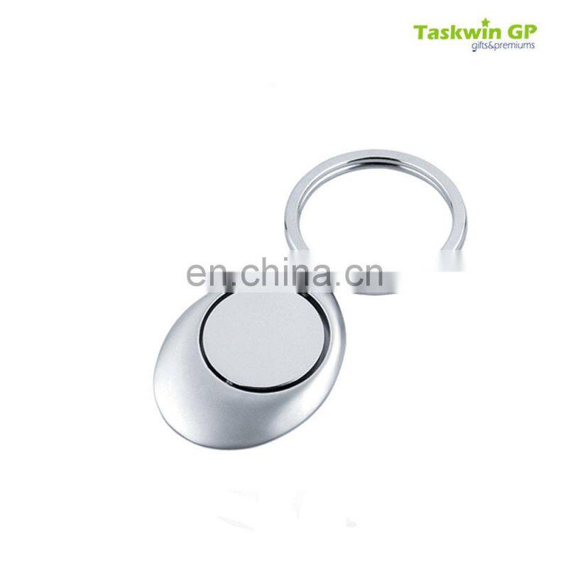 Zinc Alloy Silver Plating Metal Keychain ,keying