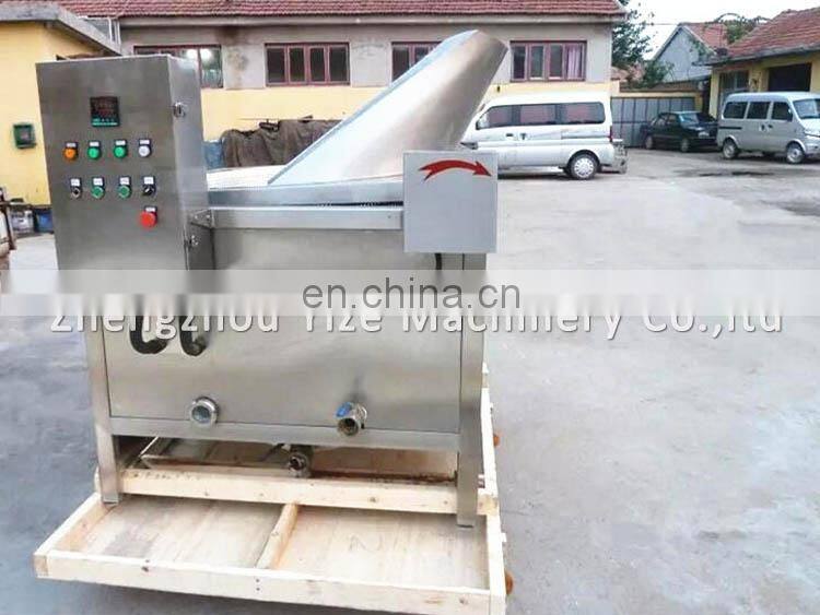 Automatic banana and potato chips fryer machine Onion rings frying machine