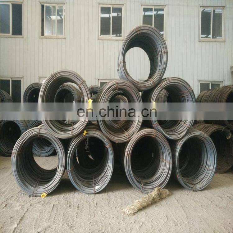 Hot rolled low carbon steel wire coil/steel wire rod/steel wire