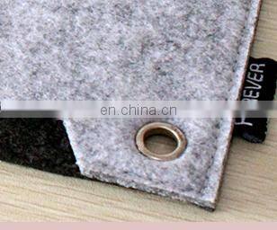 double layers printable felt desk carpet mouse pad